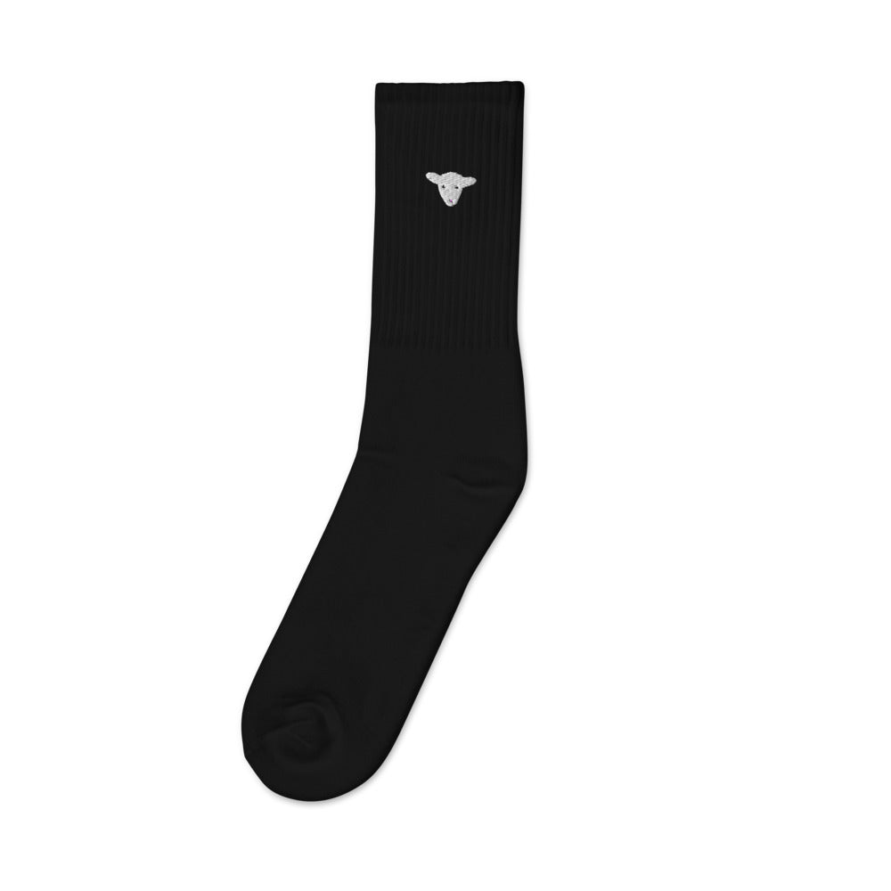 Lolamb Embroidered socks
