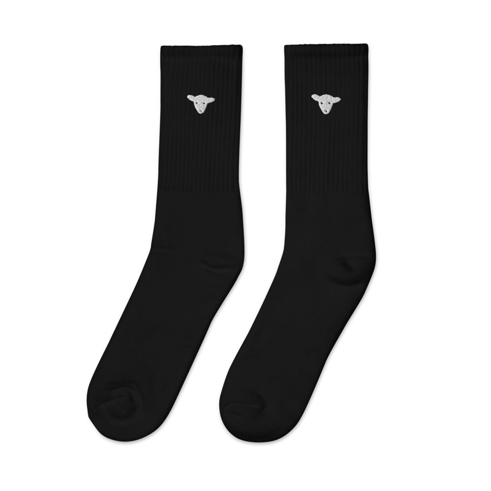 Lolamb Embroidered socks