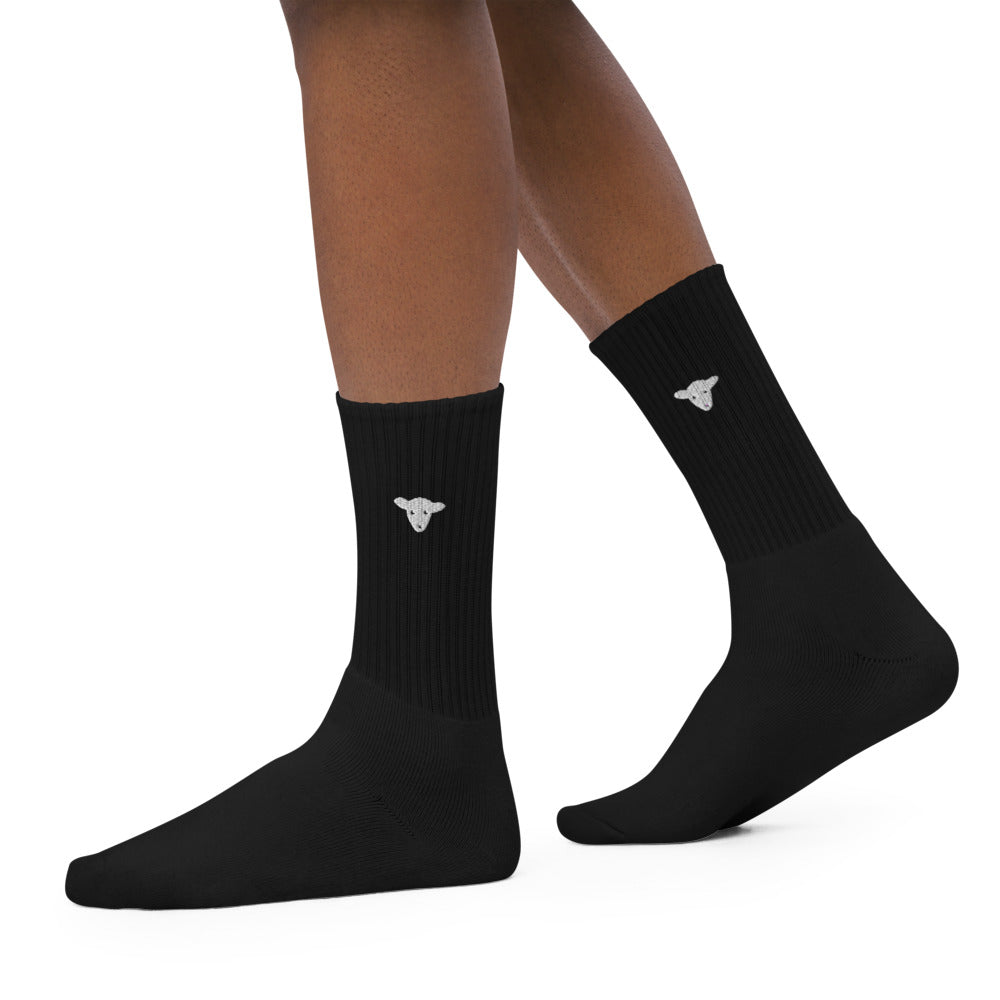 Lolamb Embroidered socks
