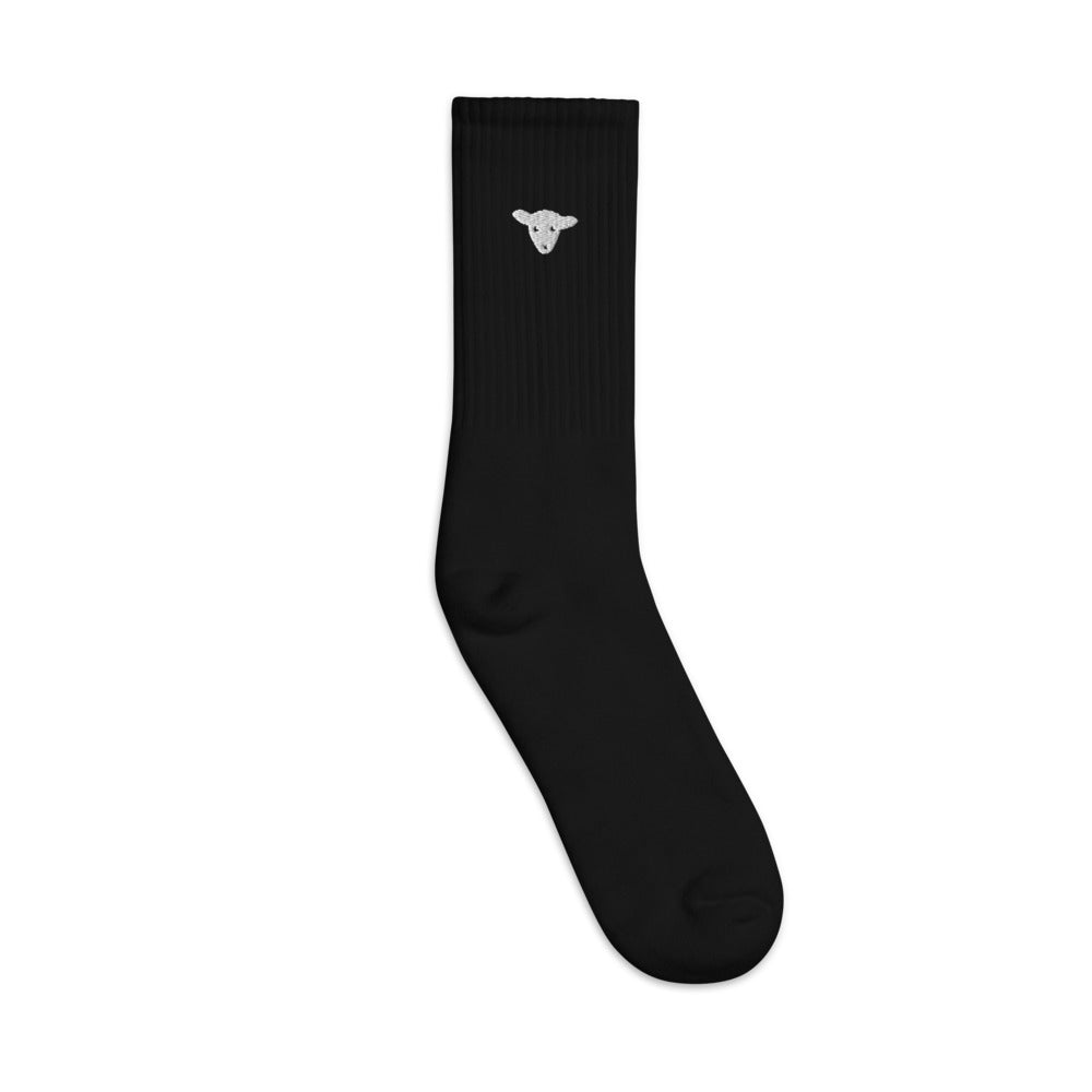 Lolamb Embroidered socks