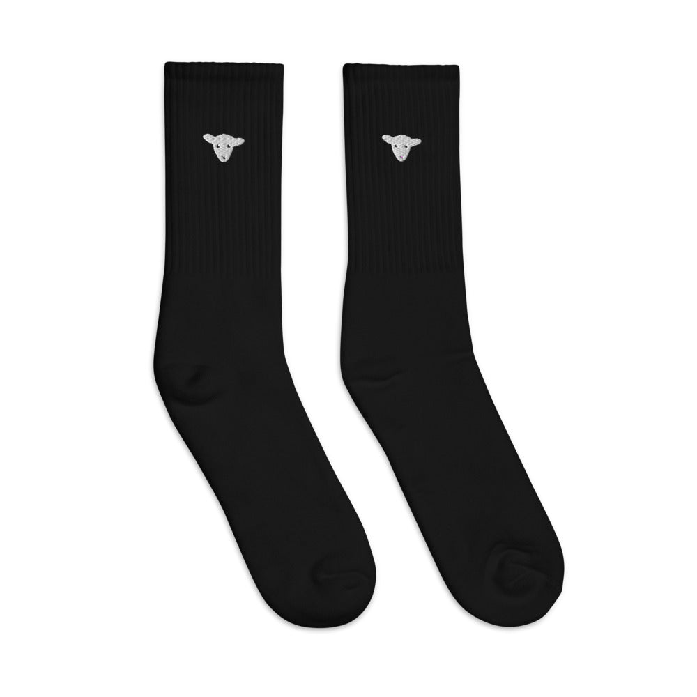 Lolamb Embroidered socks