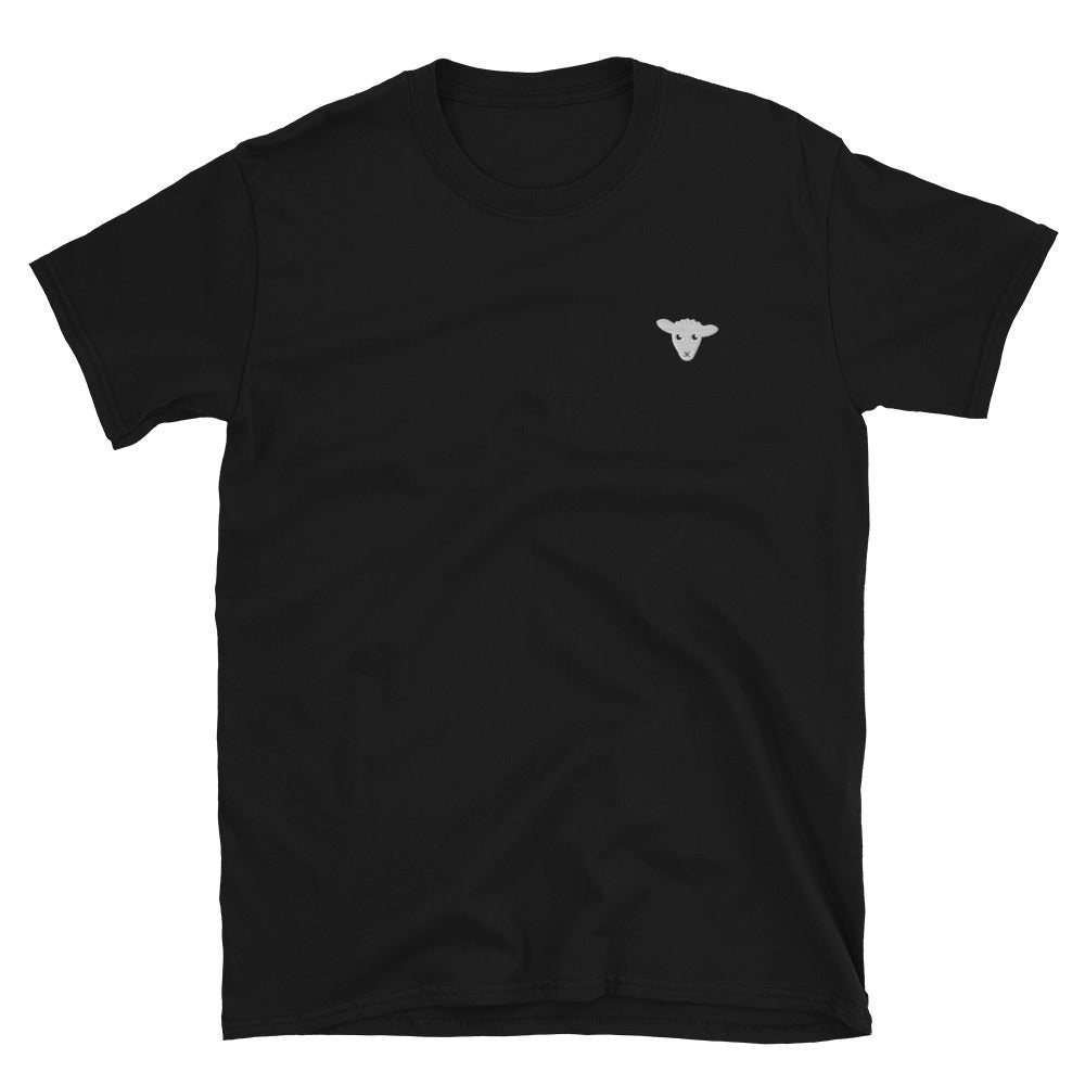 Lamb Head Short-Sleeve Unisex T-Shirt