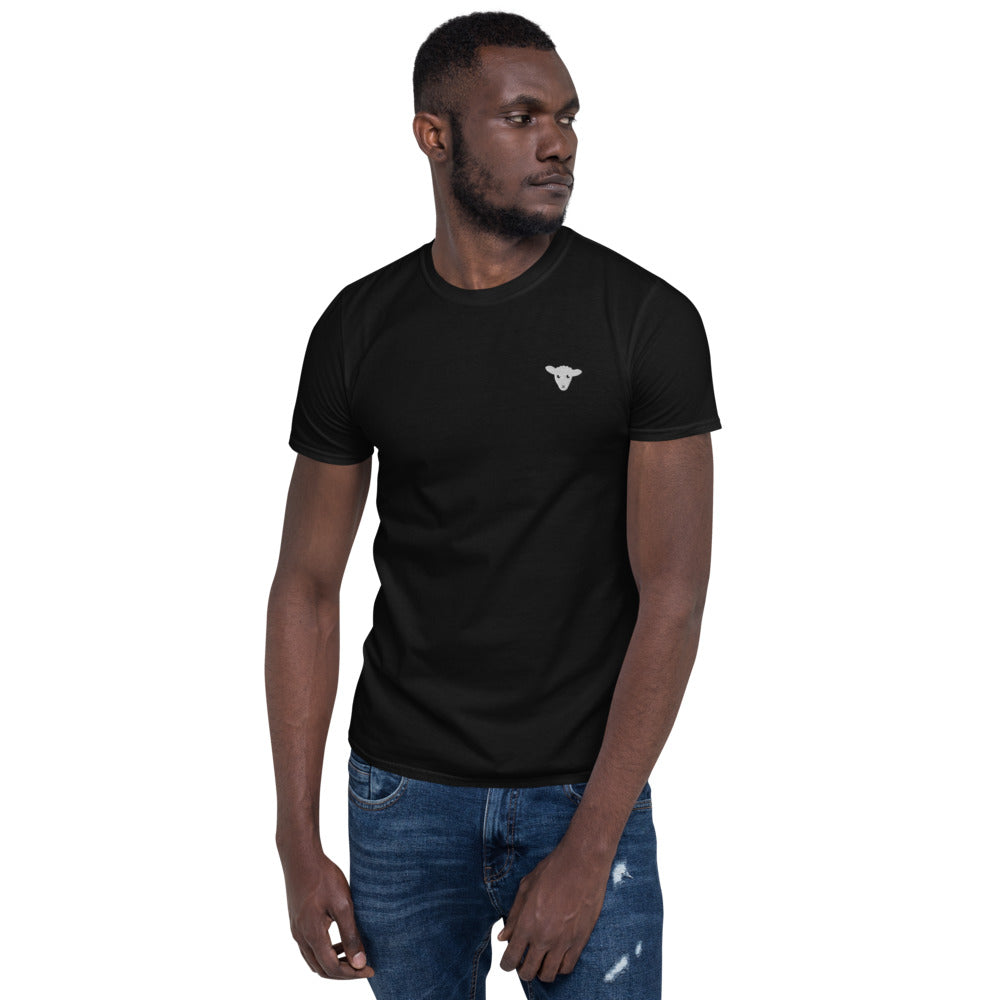 Lamb Head Short-Sleeve Unisex T-Shirt